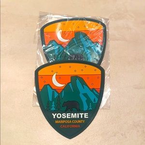 Rubber PVC patch “YOSEMITE MARIPOSA COUNTY CA”